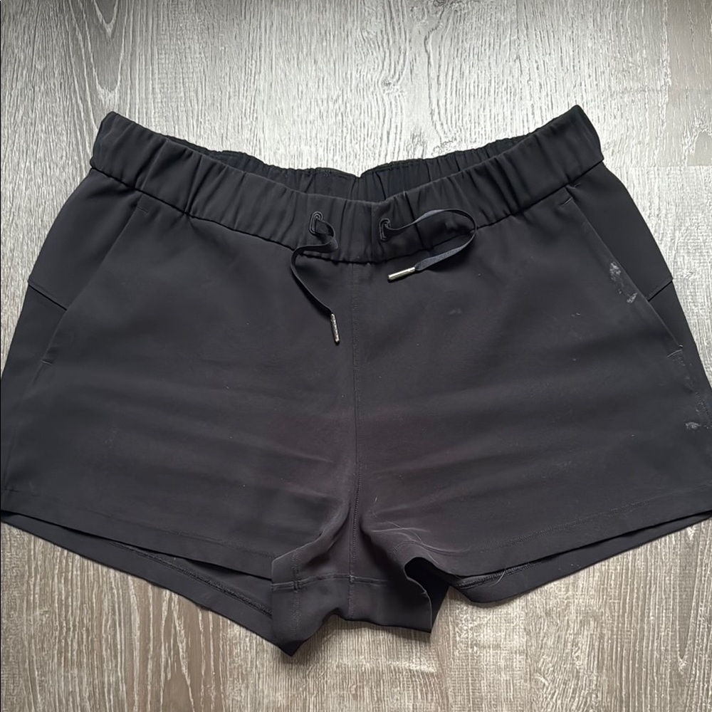 Women's Black Athletic Shorts